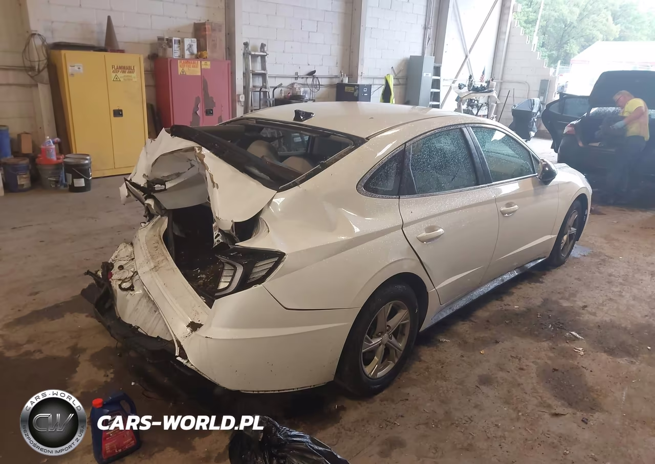 2021 Hyundai Sonata Se VIN:5NPEG4JA8MH087851 - 4