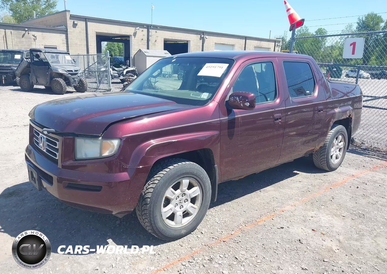 2007 Honda Ridgeline Rts VIN:2HJYK16427H529898 - 6
