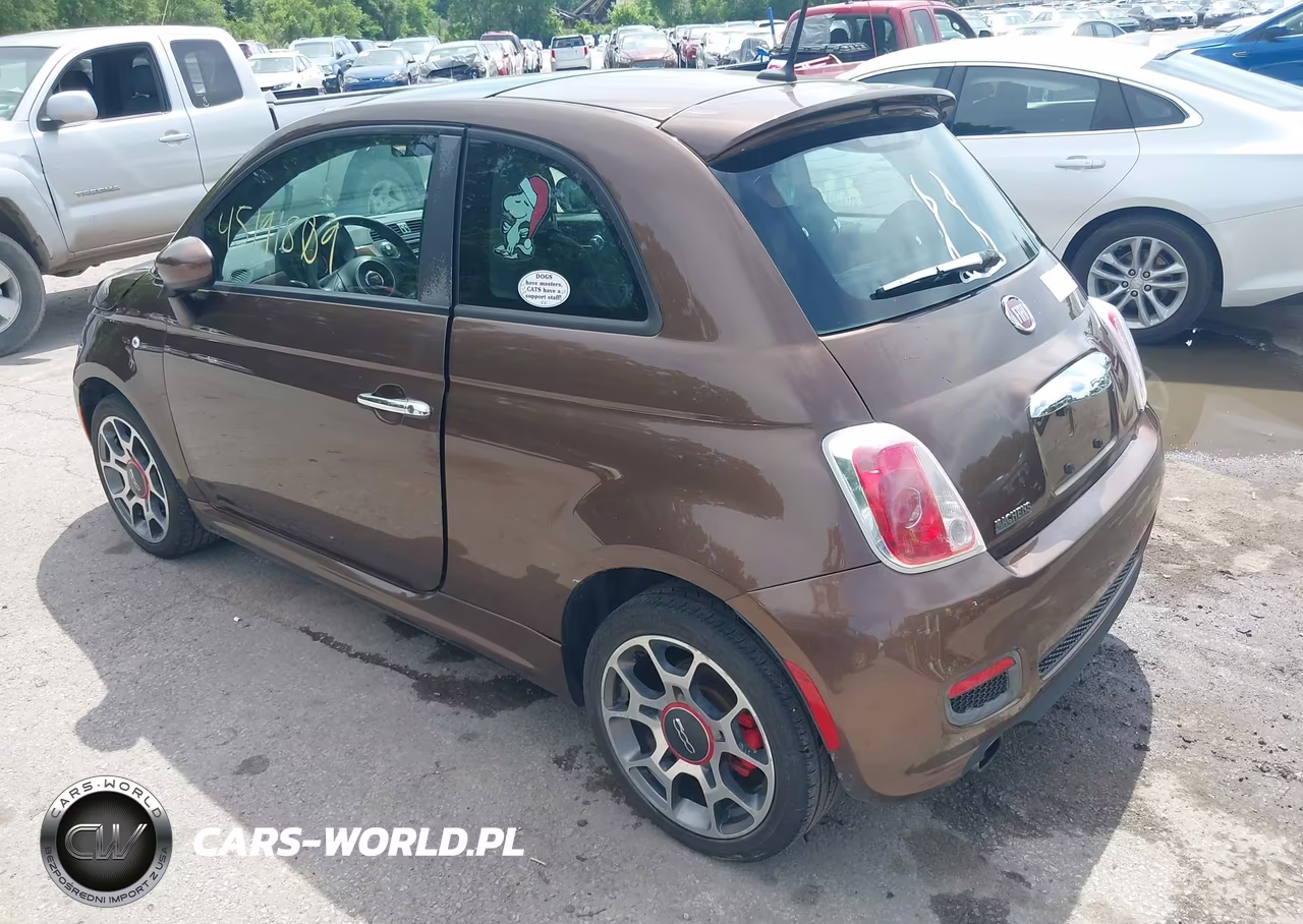2012 Fiat 500 Sport VIN:3C3CFFBR2CT383719 - 3