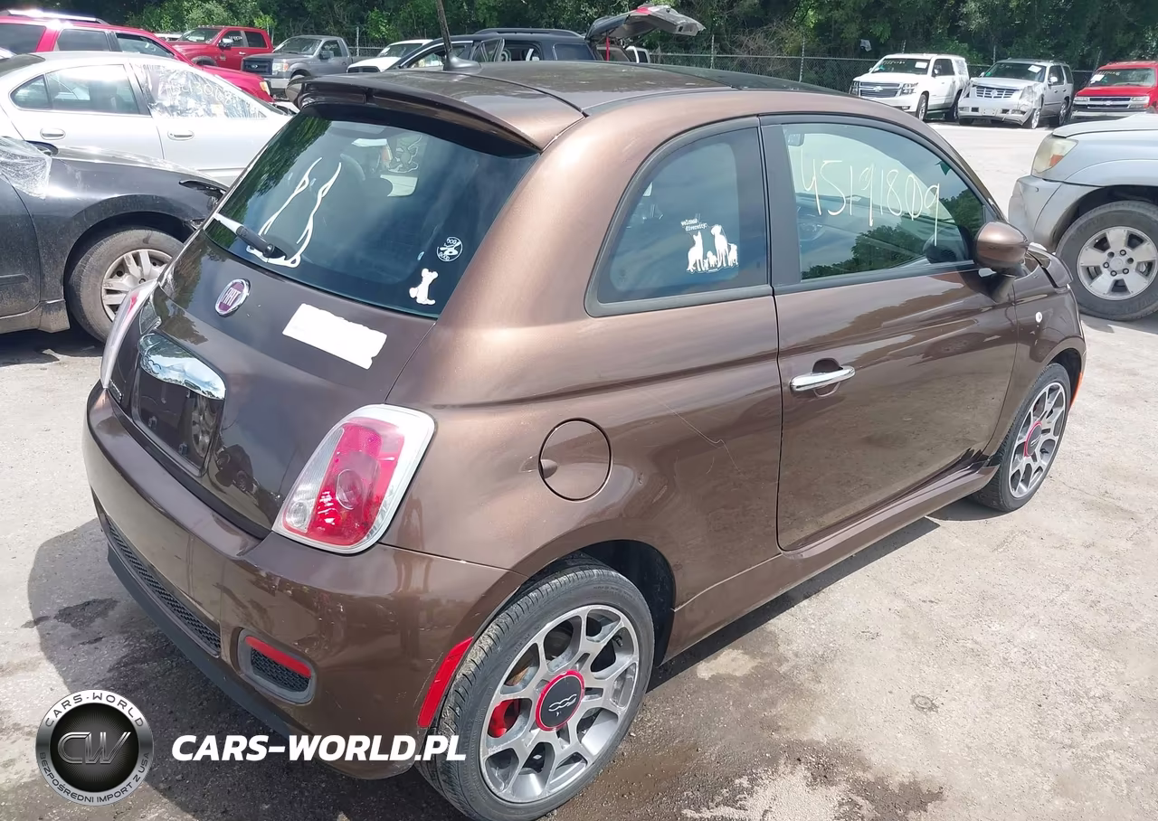 2012 Fiat 500 Sport VIN:3C3CFFBR2CT383719 - 4