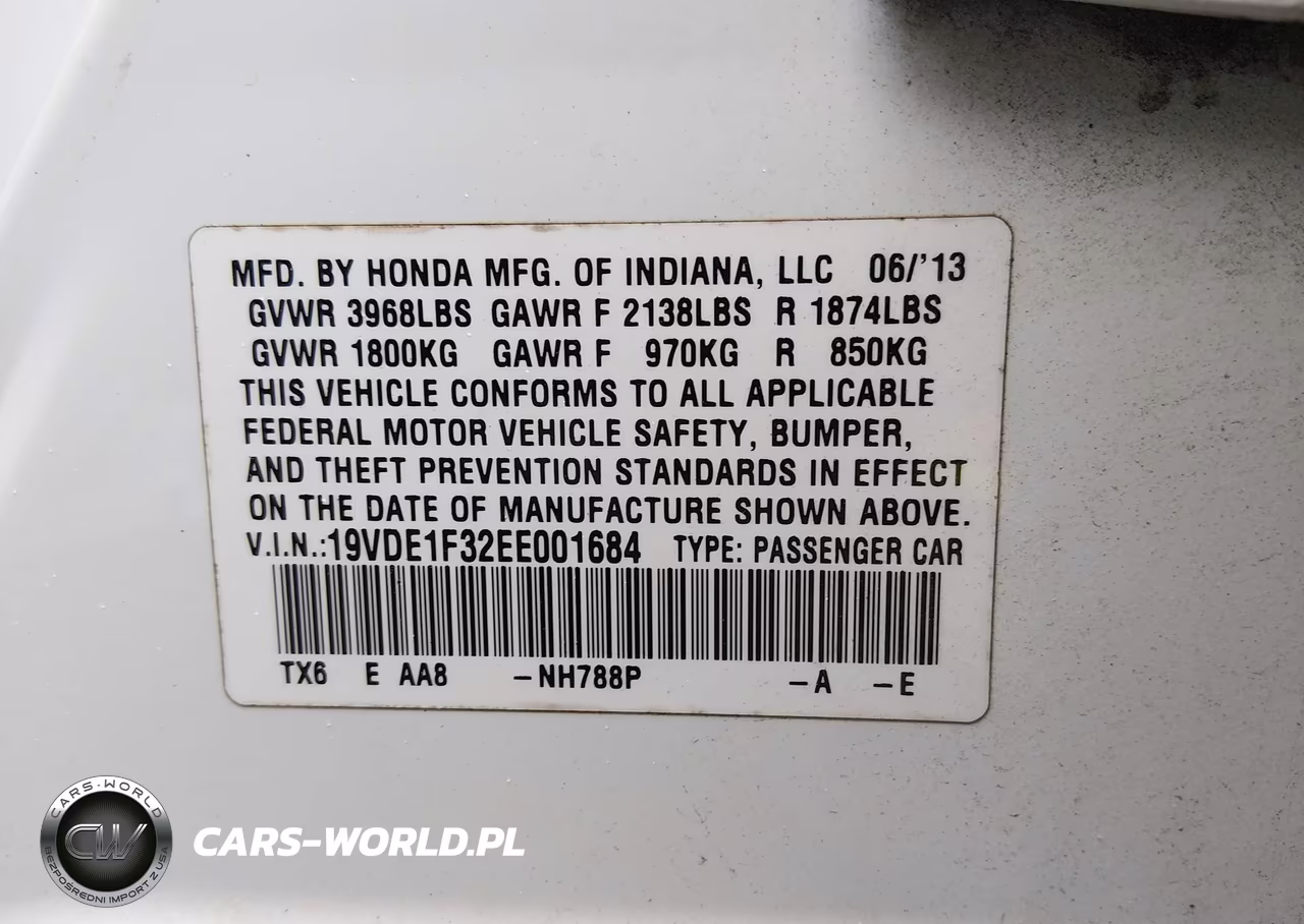 2014 Acura Ilx 2.0L VIN:19VDE1F32EE001684 - 9
