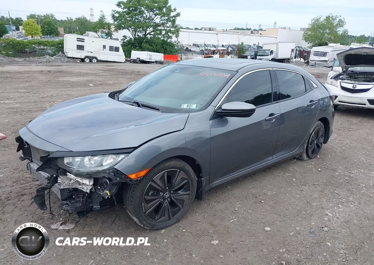2019 Honda Civic Ex VIN:SHHFK7H69KU404617 - 2