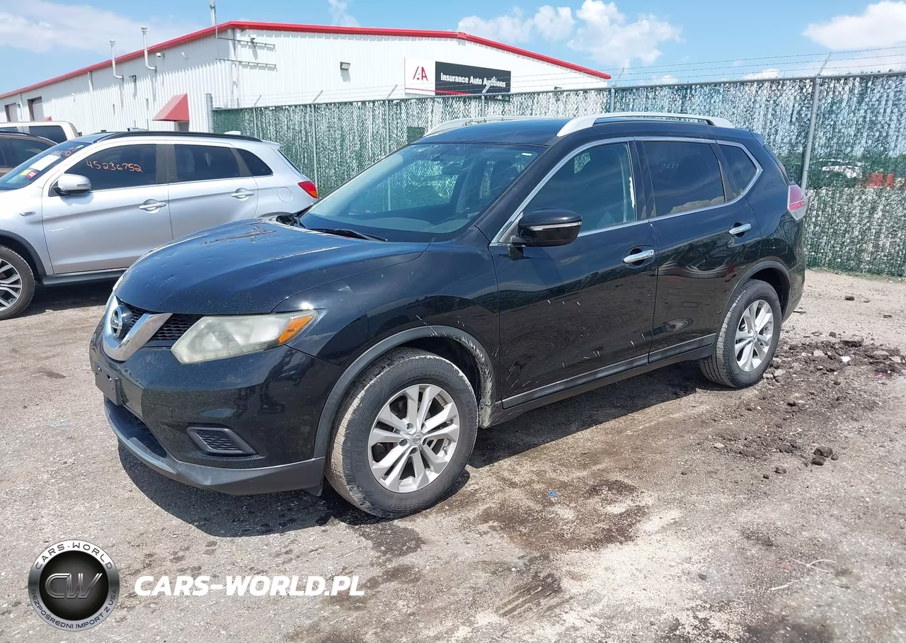 2015 Nissan Rogue S-Sl-Sv VIN:5N1AT2MT9FC832886 - 2