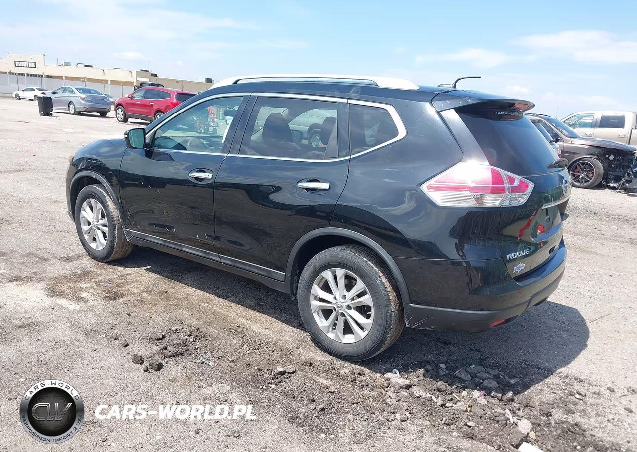 2015 Nissan Rogue S-Sl-Sv VIN:5N1AT2MT9FC832886 - 3
