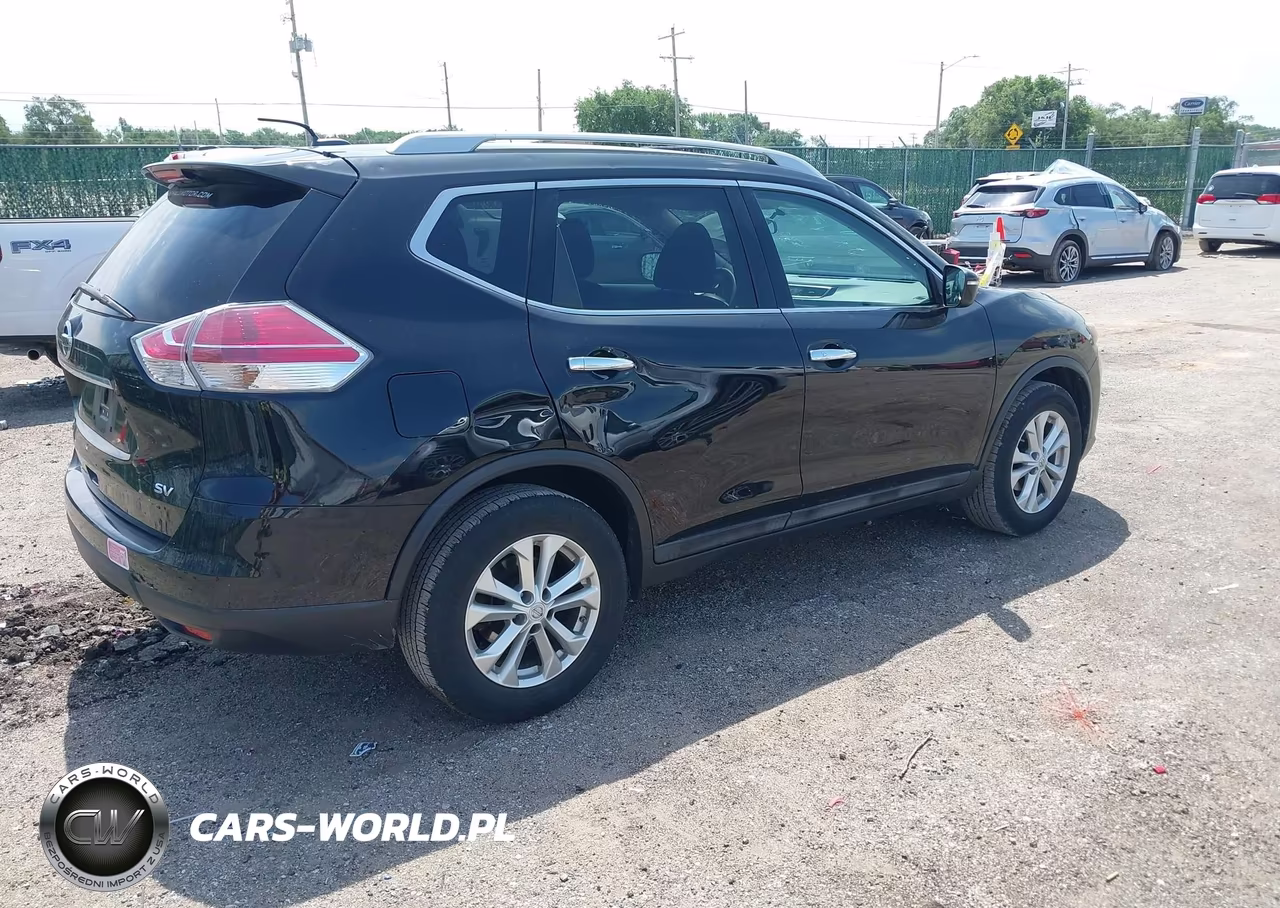 2015 Nissan Rogue S-Sl-Sv VIN:5N1AT2MT9FC832886 - 4
