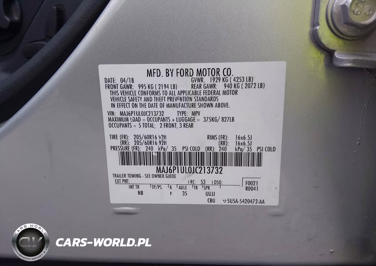 2018 Ford Ecosport Se VIN:MAJ6P1UL0JC213732 - 9