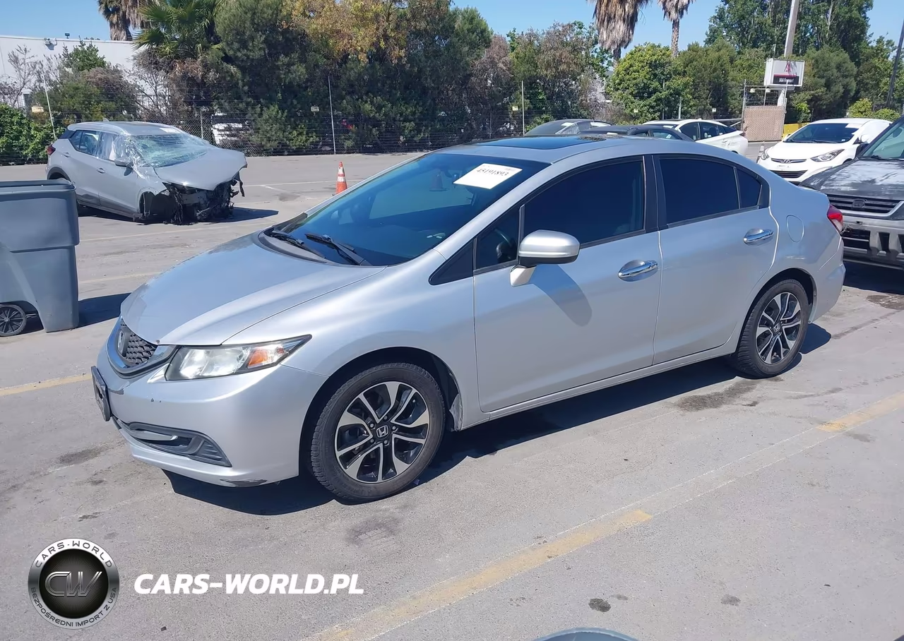 2015 Honda Civic Ex VIN:2HGFB2F84FH520172 - 2