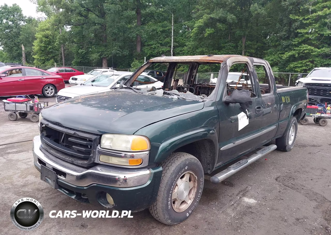 2004 GMC Sierra 1500 Sle VIN:1GTEK19T84E103436 - 2