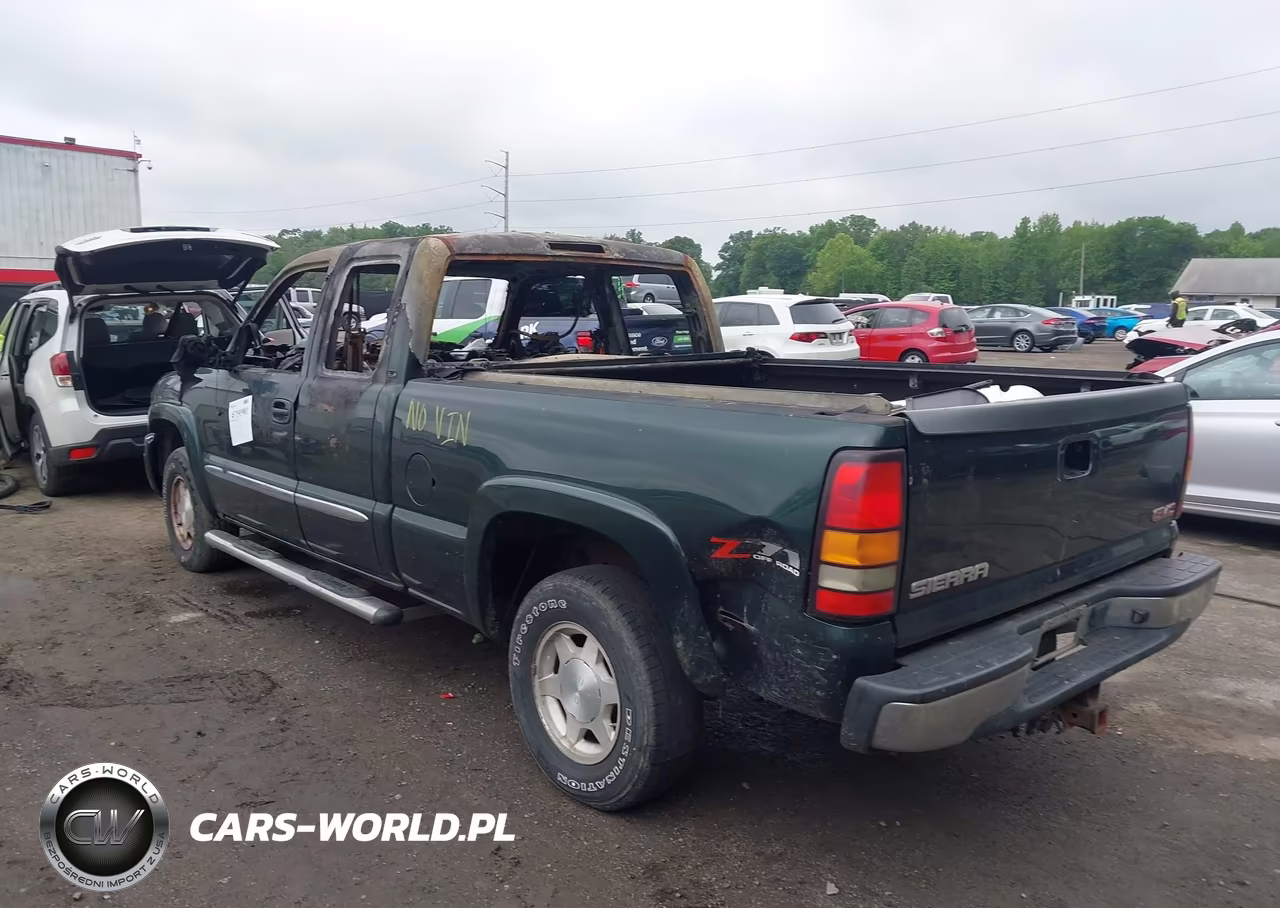 2004 GMC Sierra 1500 Sle VIN:1GTEK19T84E103436 - 3
