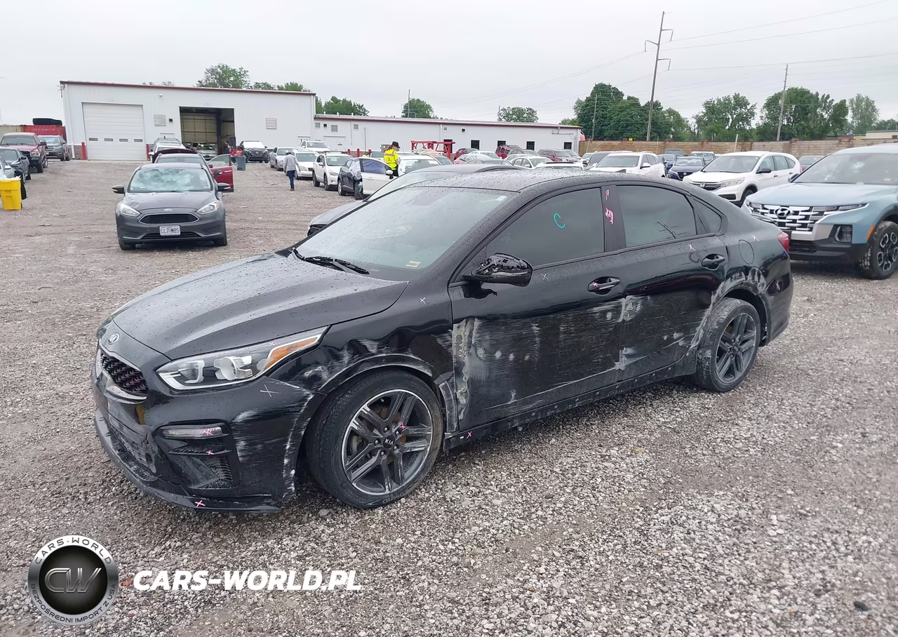 2021 Kia Forte Gt-Line VIN:3KPF34AD0ME408182 - 2