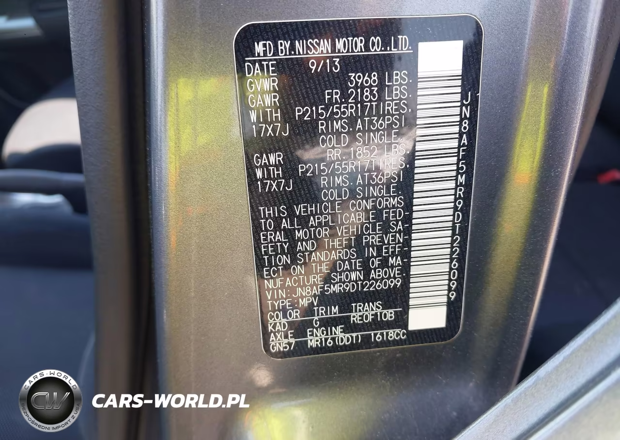 2013 Nissan Juke S VIN:JN8AF5MR9DT226099 - 9