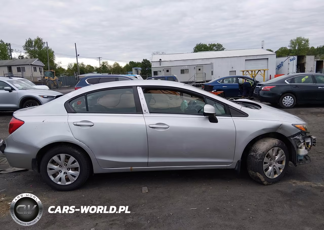 2012 Honda Civic Lx VIN:19XFB2F53CE360068 - 13