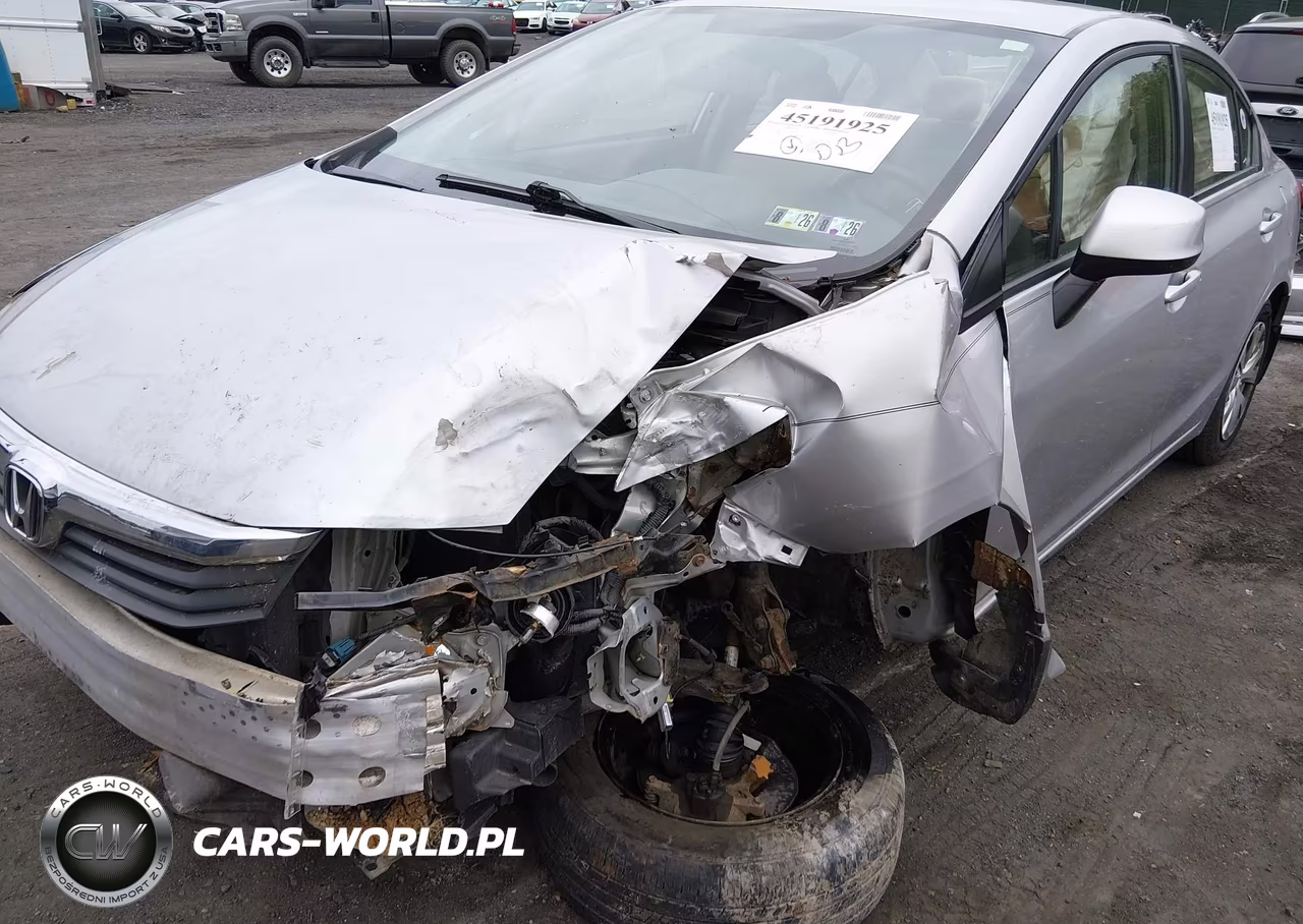 2012 Honda Civic Lx VIN:19XFB2F53CE360068 - 6
