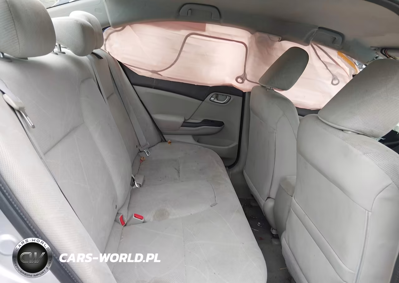2012 Honda Civic Lx VIN:19XFB2F53CE360068 - 8