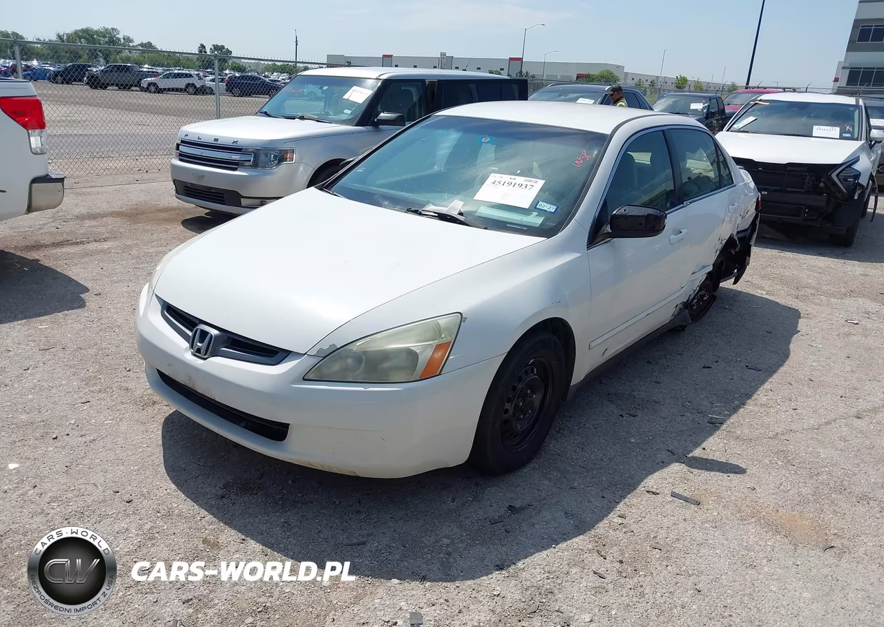 2003 Honda Accord 2.4 Lx VIN:3HGCM563X3G706703 - 2