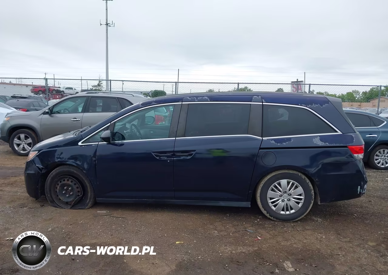 2014 Honda Odyssey Lx VIN:5FNRL5H25EB013059 - 14