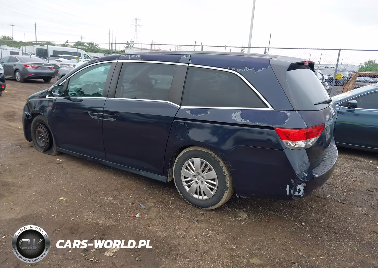 2014 Honda Odyssey Lx VIN:5FNRL5H25EB013059 - 3
