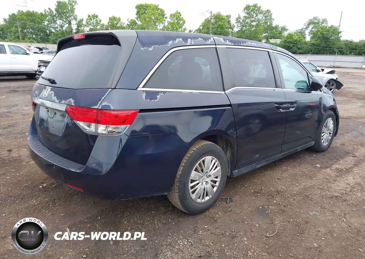 2014 Honda Odyssey Lx VIN:5FNRL5H25EB013059 - 4