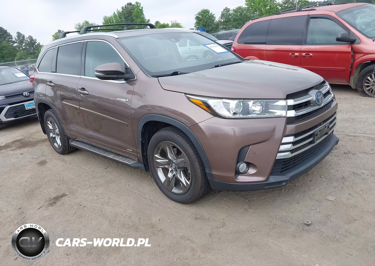 2017 Toyota Highlander Hybrid Limited Platinum – zdjęcie 1 z 16
