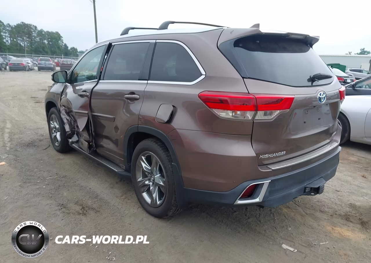 2017 Toyota Highlander Hybrid Limited Platinum VIN:5TDDGRFH8HS021332 - 3