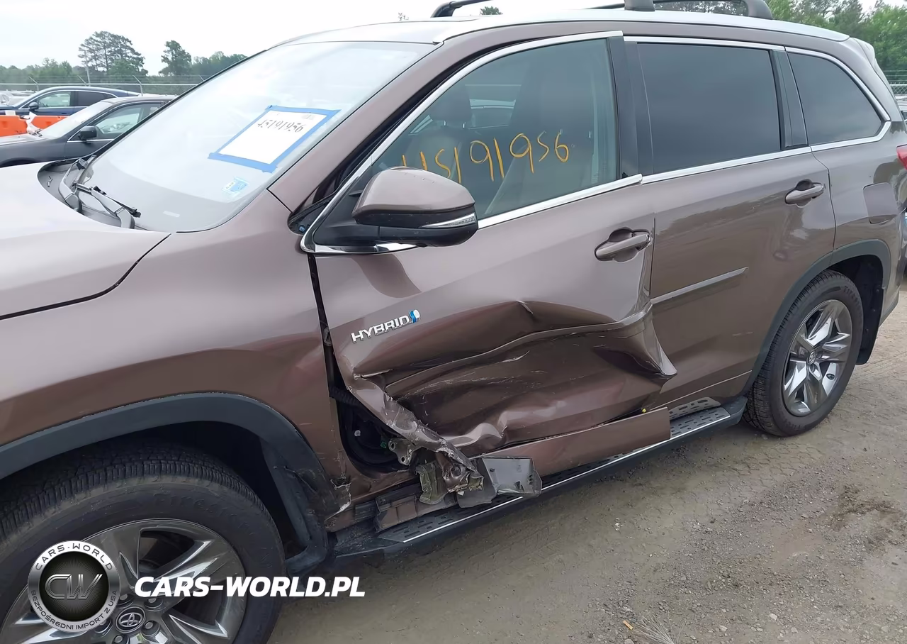 2017 Toyota Highlander Hybrid Limited Platinum VIN:5TDDGRFH8HS021332 - 6