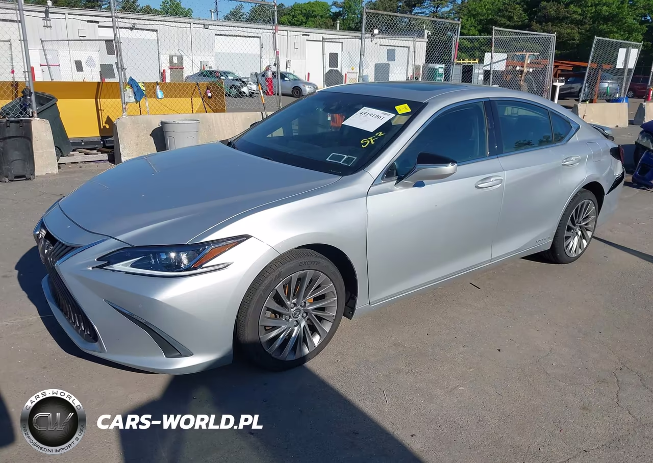 2021 Lexus Es 300H Luxury VIN:58AEA1C11MU002128 - 2