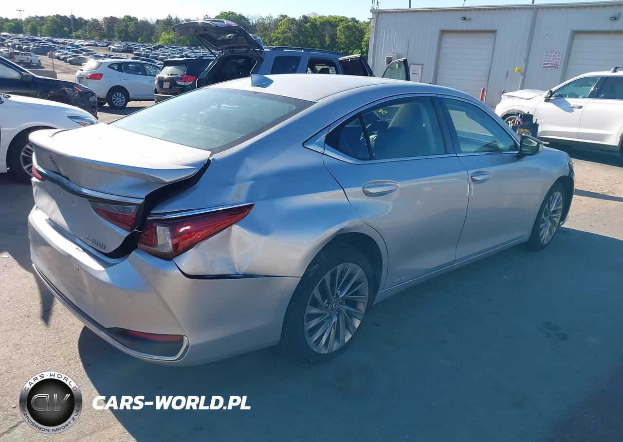 2021 Lexus Es 300H Luxury VIN:58AEA1C11MU002128 - 4