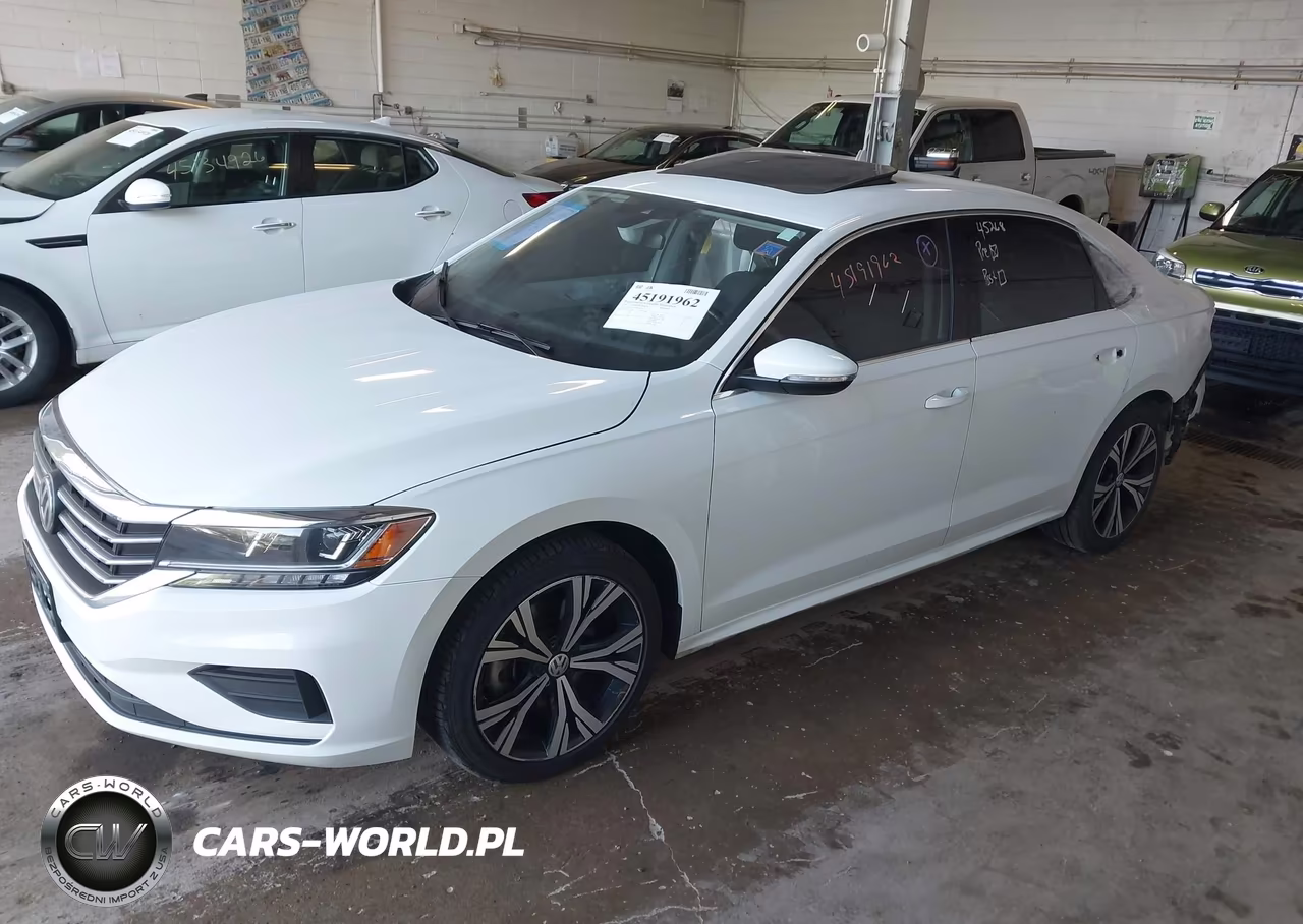 2021 Volkswagen Passat 2.0T Se VIN:1VWSA7A39MC009742 - 2
