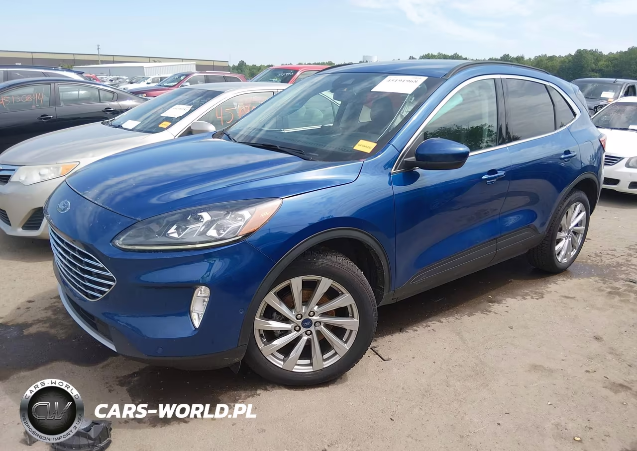 2022 Ford Escape Titanium VIN:1FMCU9J90NUA76672 - 2
