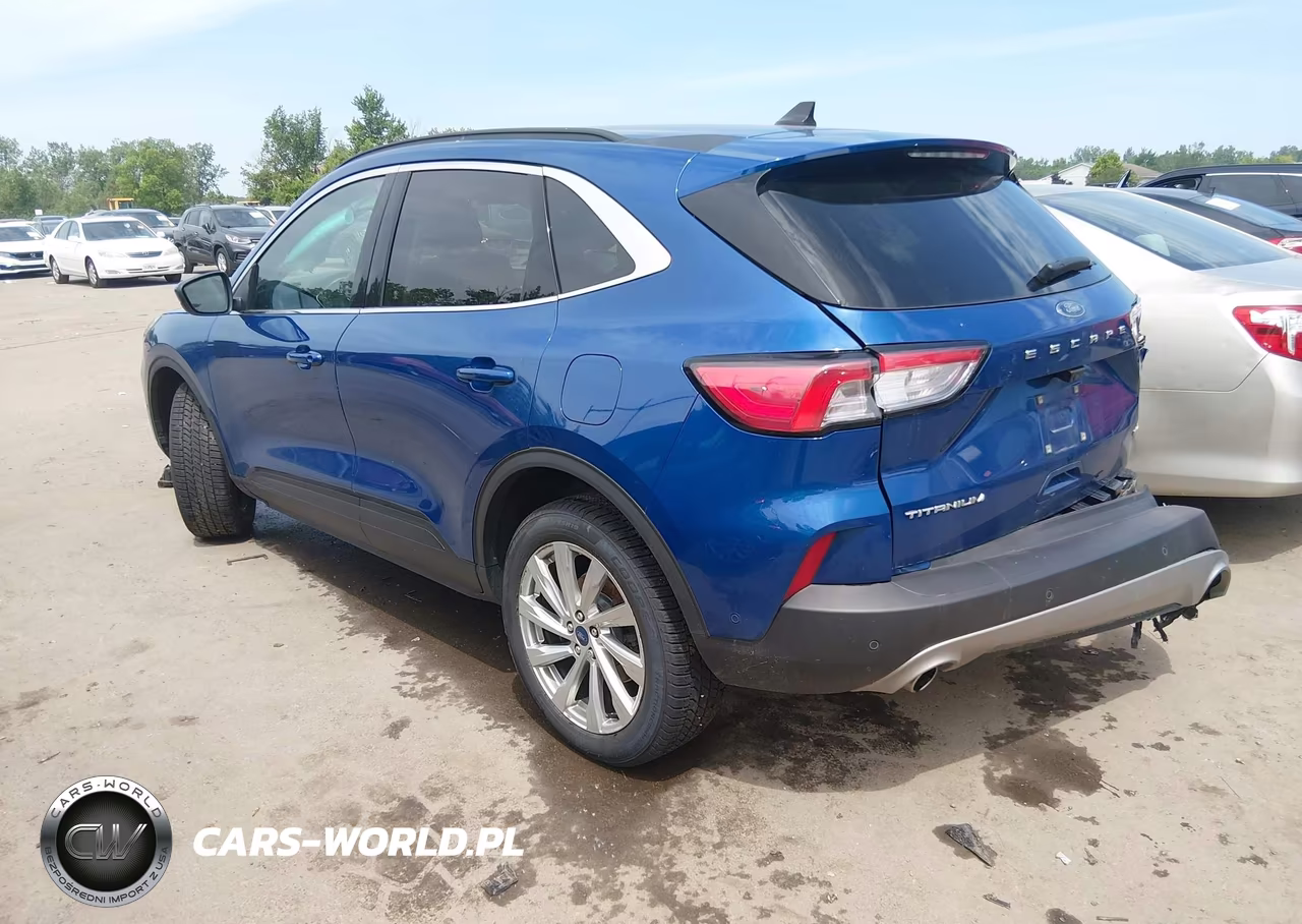 2022 Ford Escape Titanium VIN:1FMCU9J90NUA76672 - 3