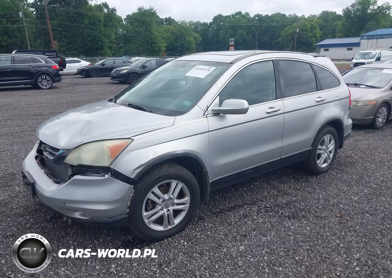 2010 Honda Cr-V Ex-L VIN:5J6RE3H70AL013434 - 2