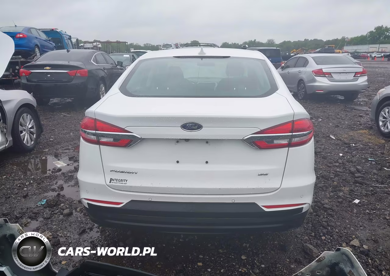 2019 Ford Fusion Se VIN:3FA6P0H72KR236472 - 17