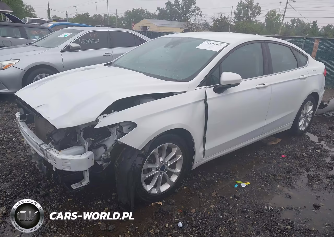 2019 Ford Fusion Se VIN:3FA6P0H72KR236472 - 2