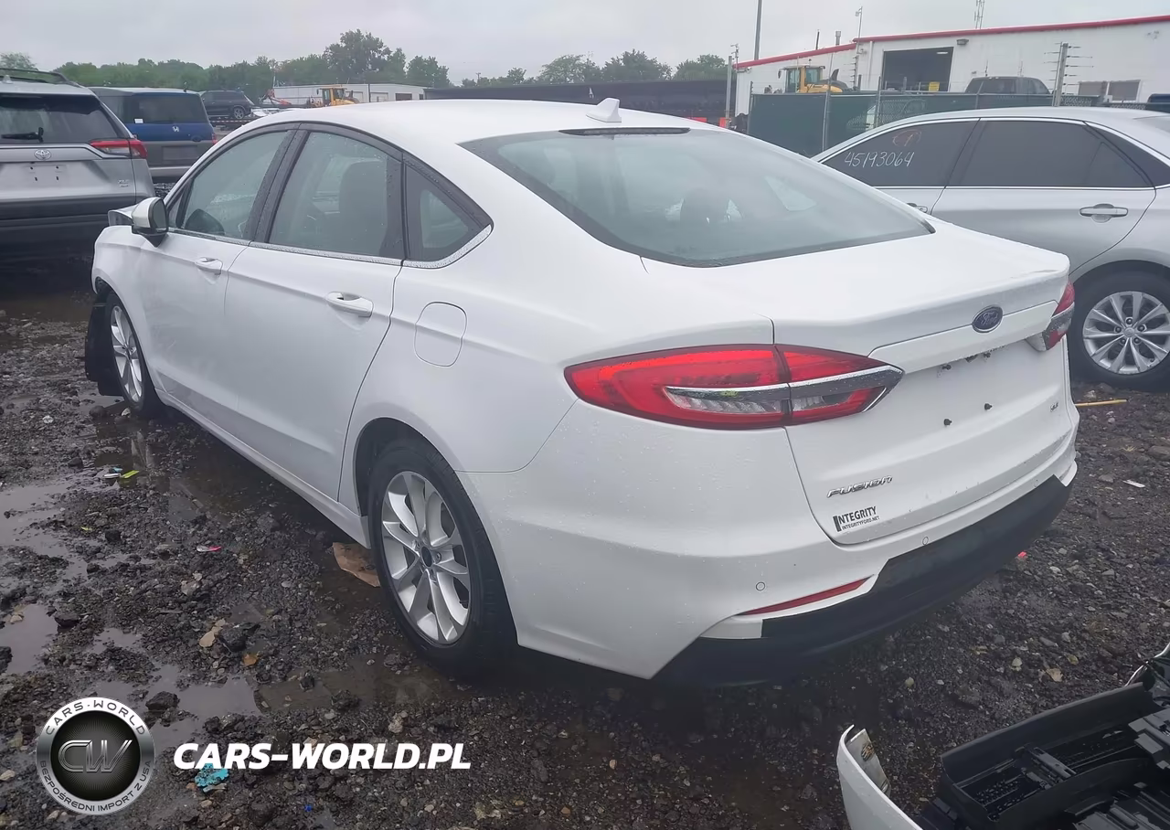 2019 Ford Fusion Se VIN:3FA6P0H72KR236472 - 3