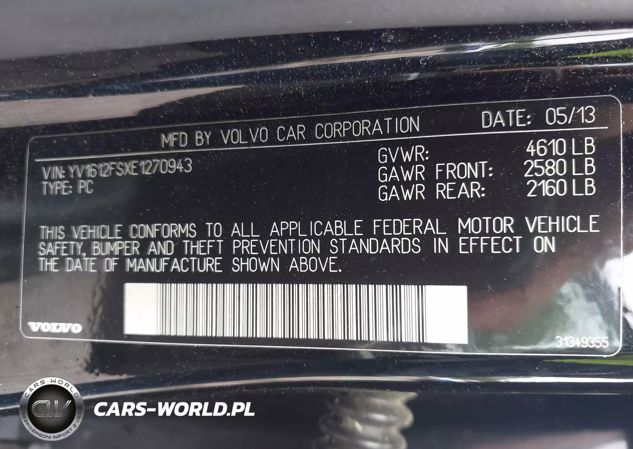 2014 Volvo S60 T5 VIN:YV1612FSXE1270943 - 9