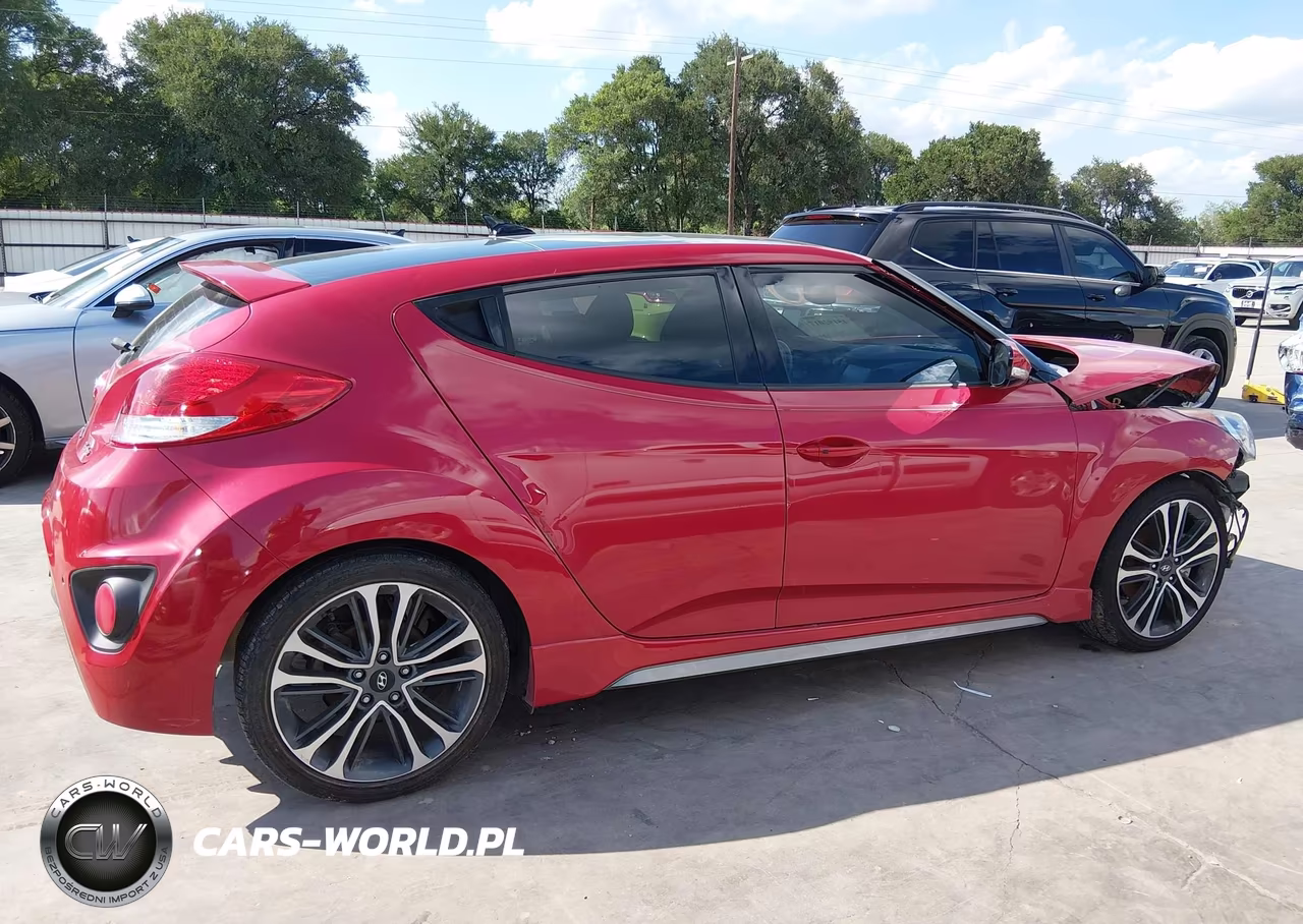 2016 Hyundai Veloster Turbo VIN:KMHTC6AE1GU293634 - 14