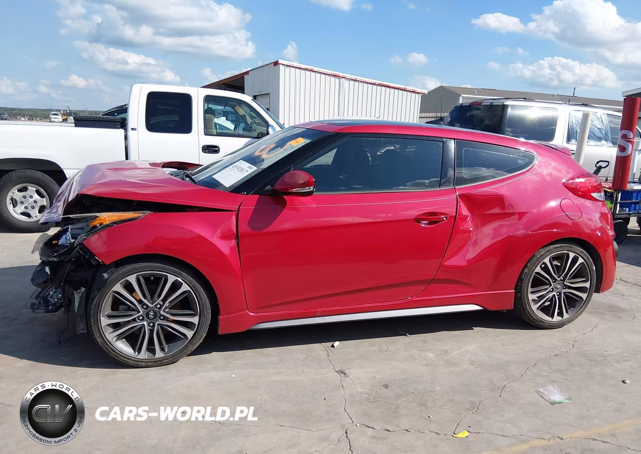 2016 Hyundai Veloster Turbo VIN:KMHTC6AE1GU293634 - 15