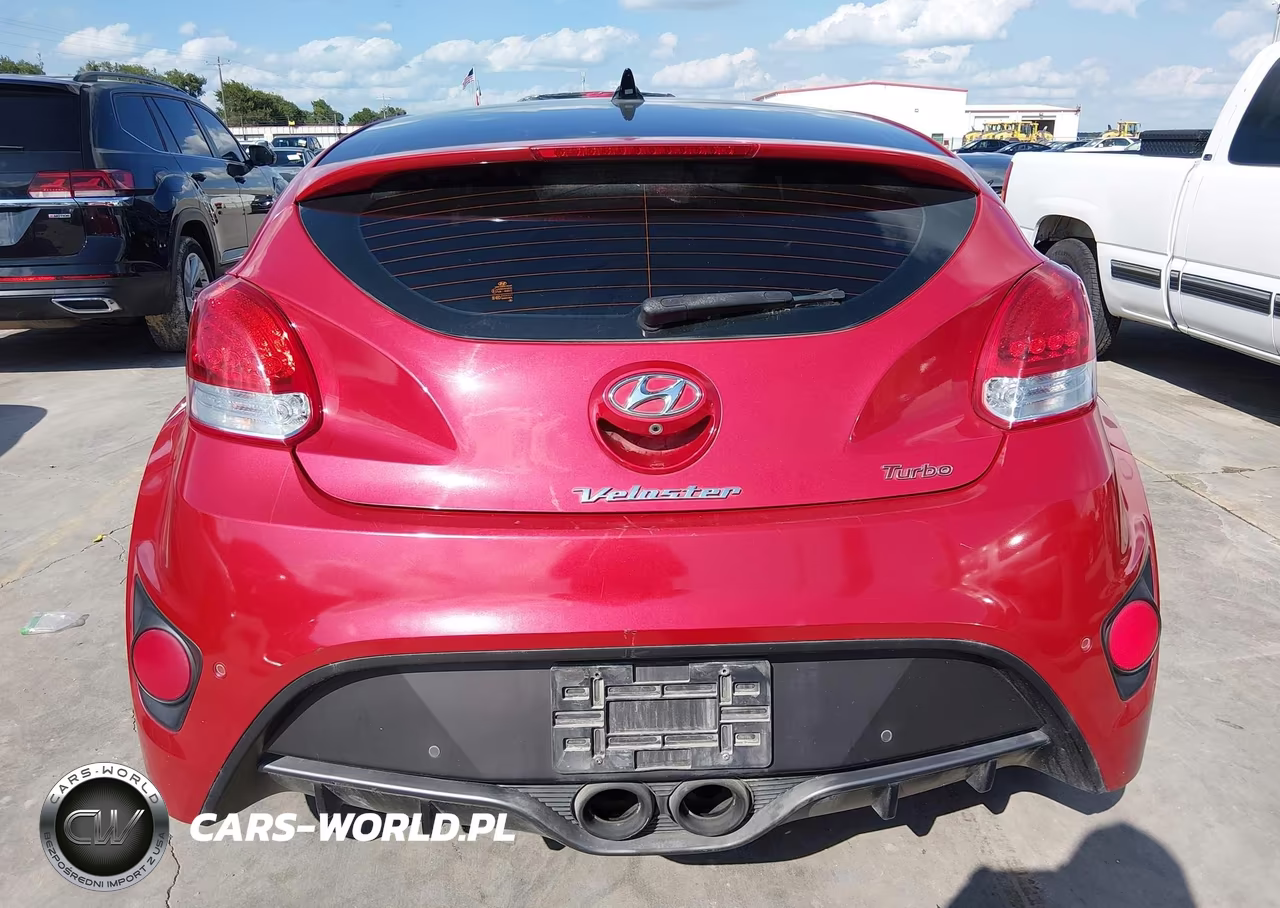 2016 Hyundai Veloster Turbo VIN:KMHTC6AE1GU293634 - 17