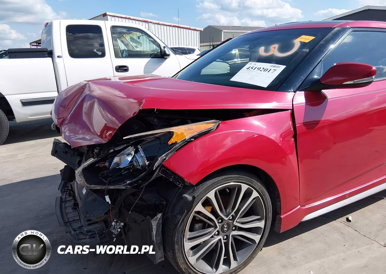 2016 Hyundai Veloster Turbo VIN:KMHTC6AE1GU293634 - 19