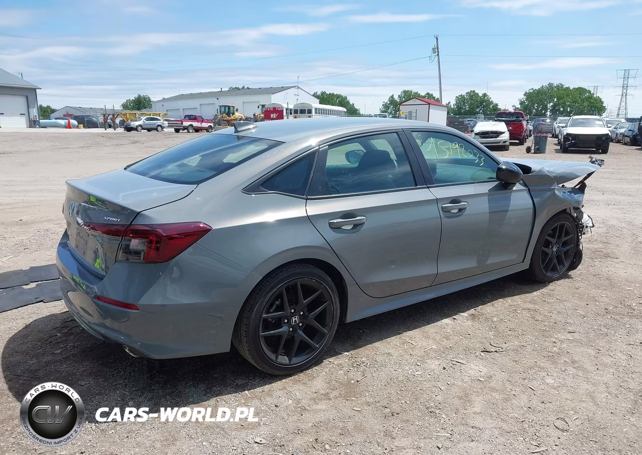2025 Honda Civic Sport VIN:2HGFE2F50SH605405 - 4