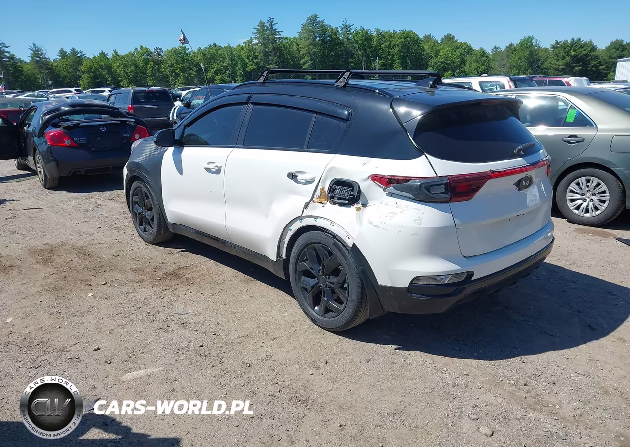 2020 Kia Sportage S VIN:KNDP6CACXL7683070 - 3