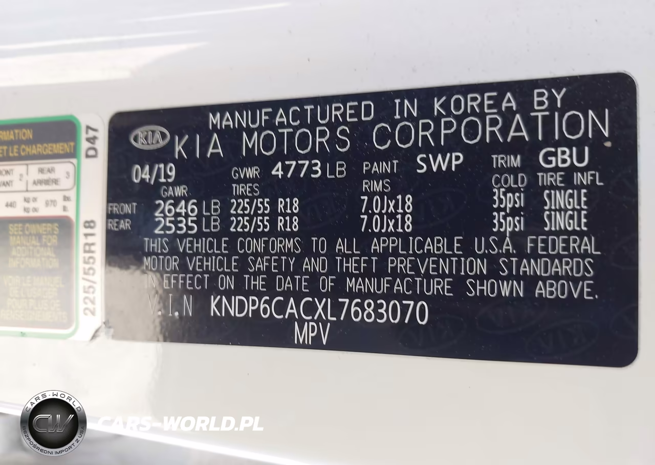 2020 Kia Sportage S VIN:KNDP6CACXL7683070 - 9
