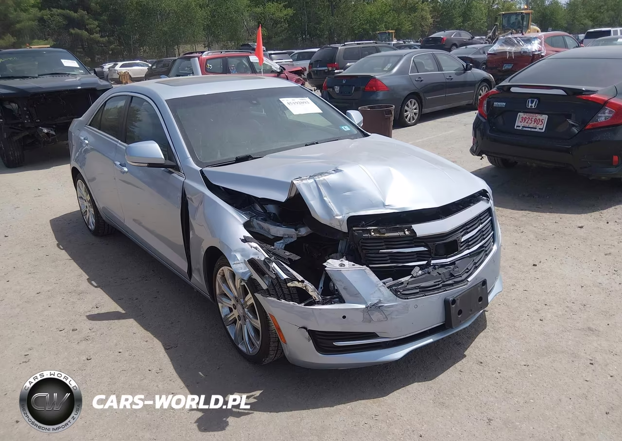 2017 Cadillac Ats Luxury VIN:1G6AH5RX3H0136597 - 1