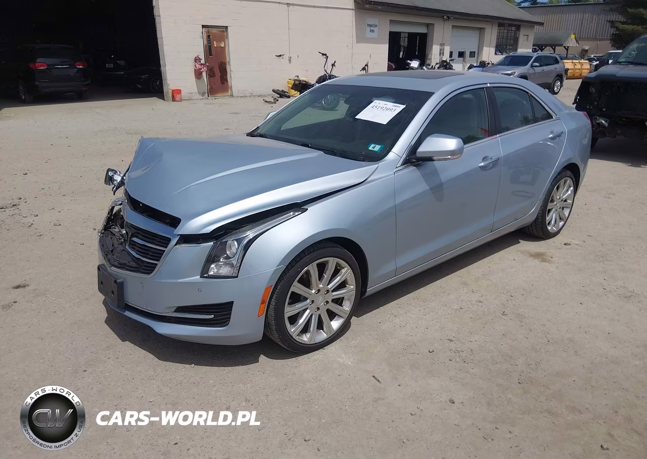 2017 Cadillac Ats Luxury VIN:1G6AH5RX3H0136597 - 2