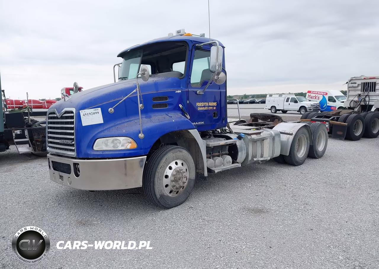 2016 Mack 600 Cxu600 VIN:1M1AW07Y0GM010741 - 2