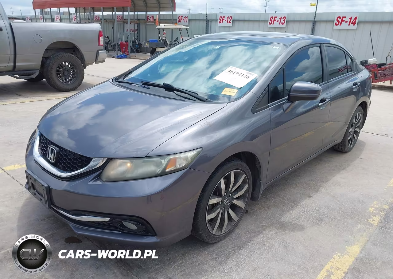 2015 Honda Civic Ex-L VIN:2HGFB2F91FH520929 - 2