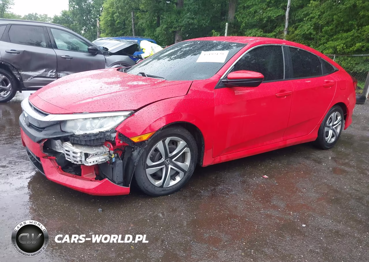 2016 Honda Civic Lx VIN:2HGFC2F56GH529492 - 2