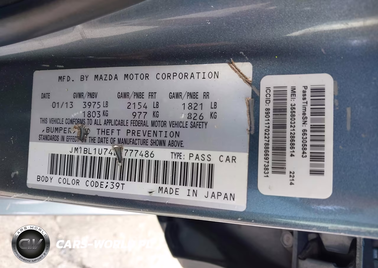 2013 Mazda Mazda3 I Sport VIN:JM1BL1U74D1777486 - 9
