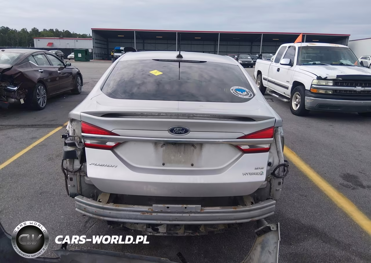 2018 Ford Fusion Hybrid Se VIN:3FA6P0LU1JR120661 - 17
