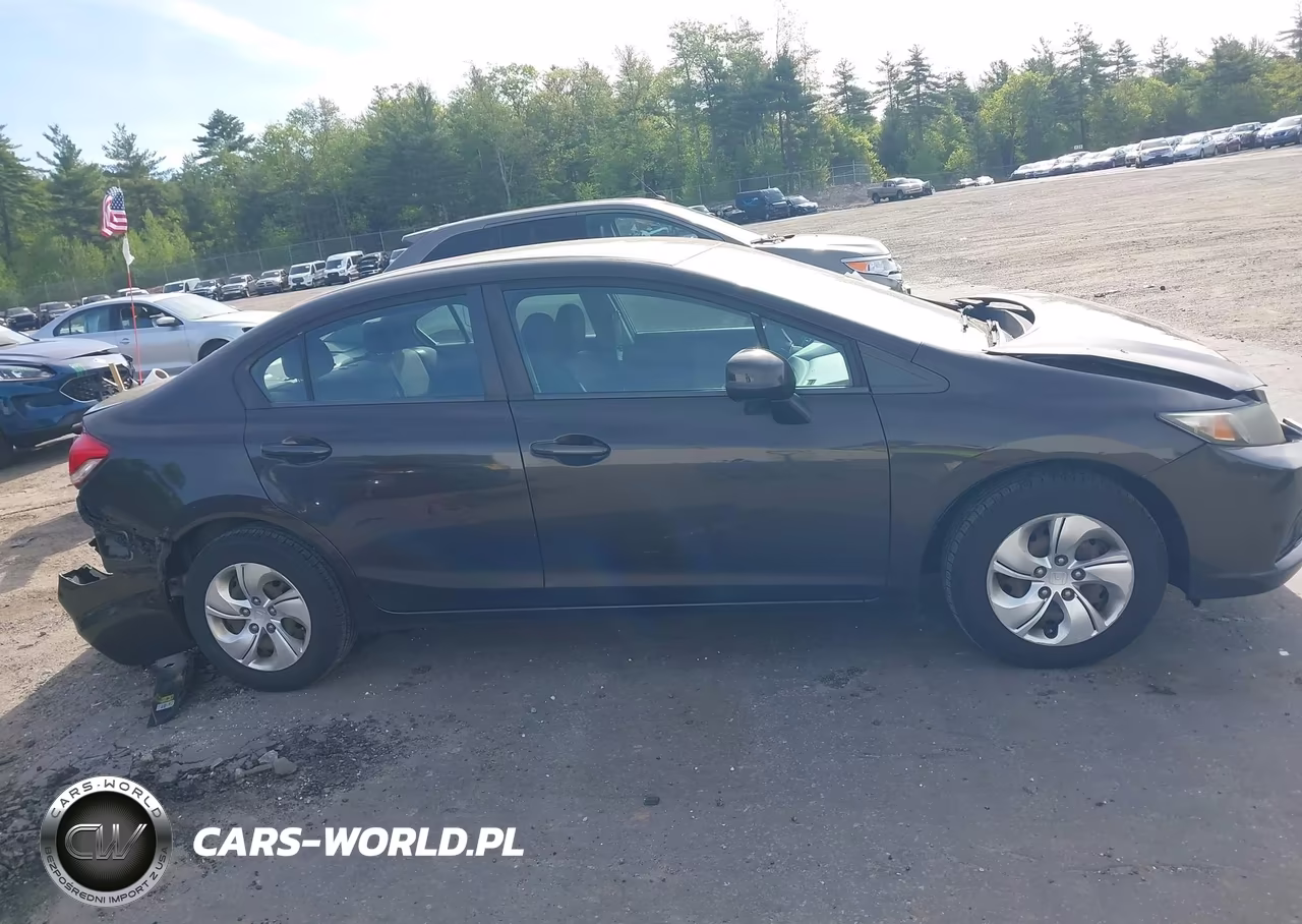 2013 Honda Civic Lx VIN:2HGFB2F55DH577449 - 14